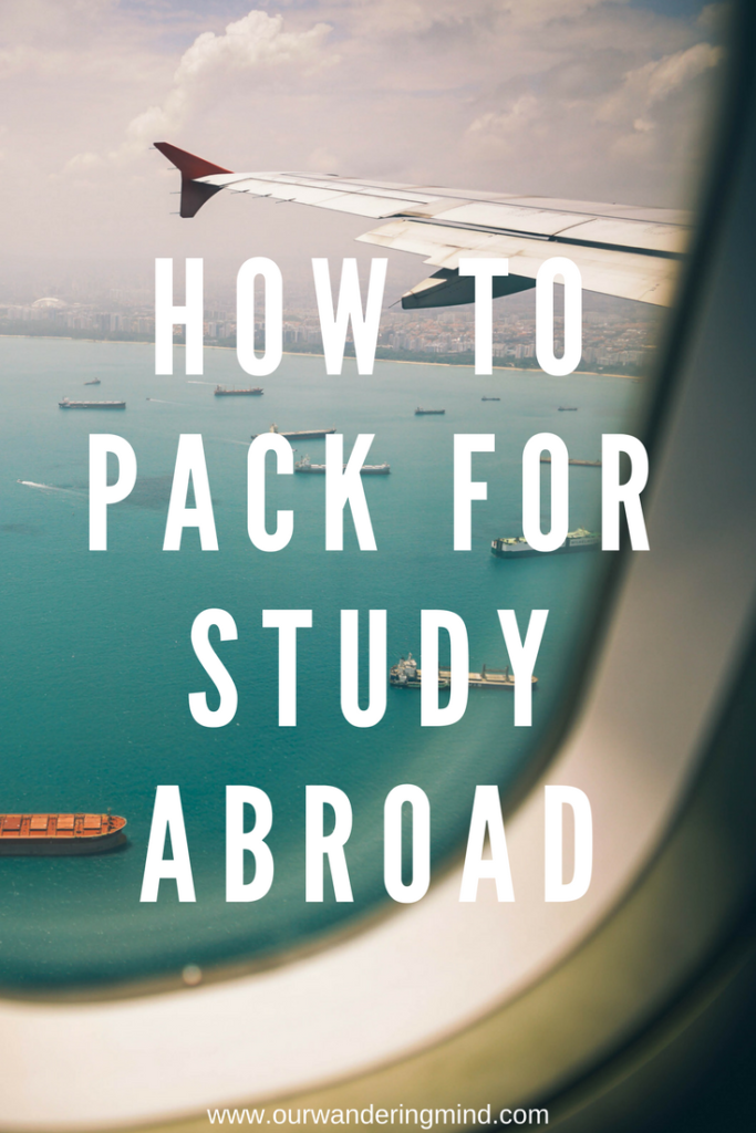 Study Abroad Packing 