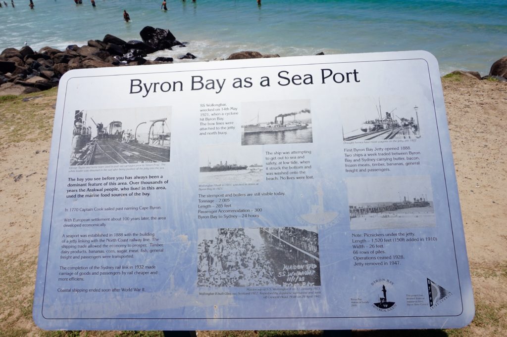 Byron Bay as a Sea Port 