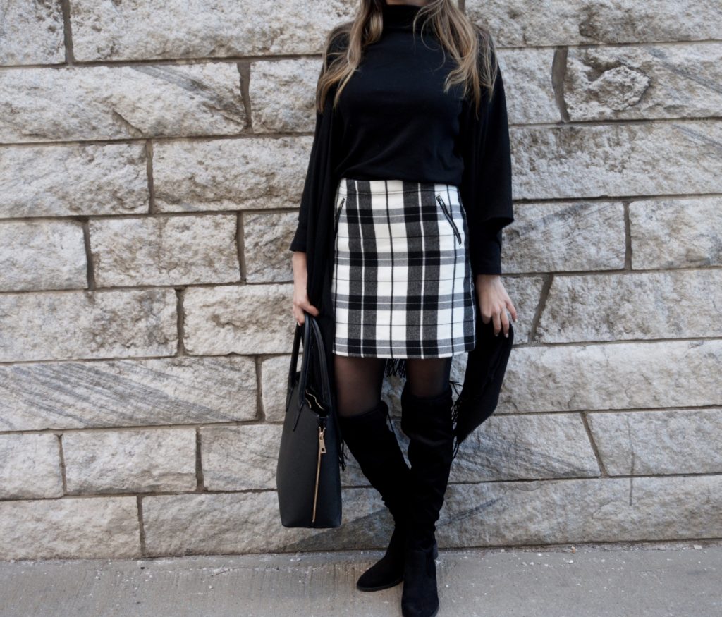 plaid outfit of the day