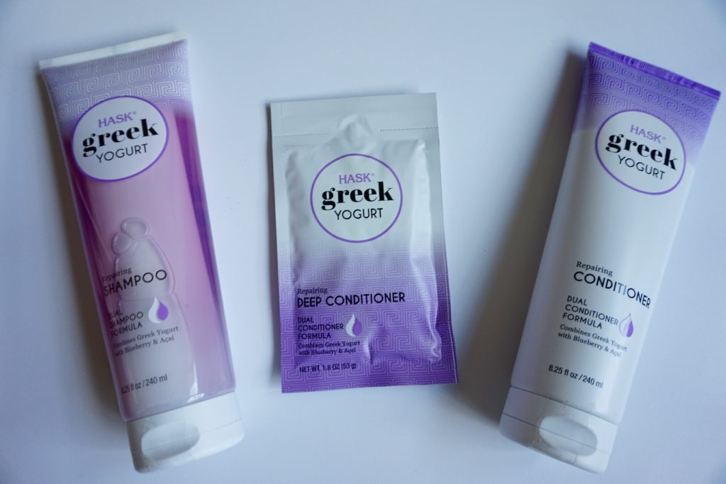 Hask Greek Yogurt with Blueberry & Acai Repairing Collection Review