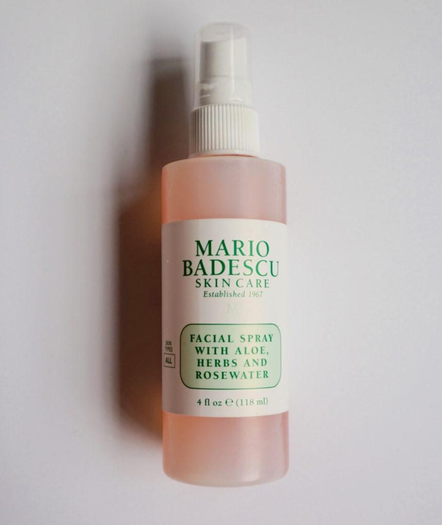 Mario Badescu Rose Water Spray - How to Combat Dryness When Flying- Skincare Routine