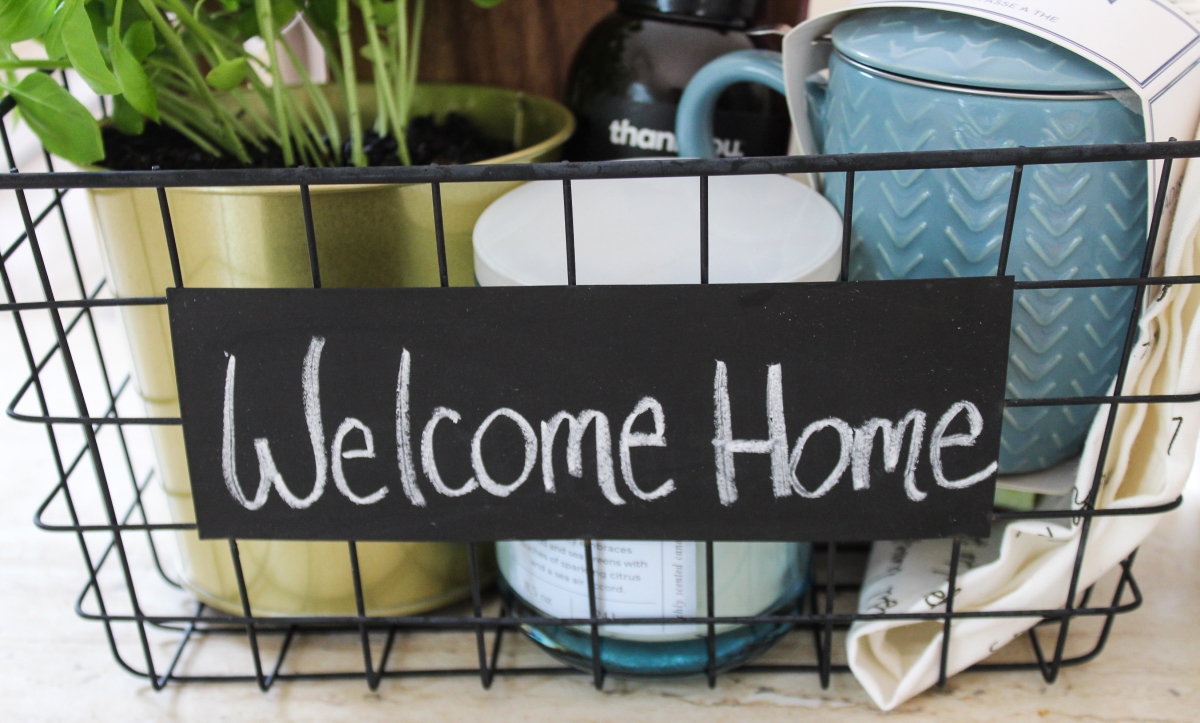 Welcome Home, Housewarming Gift Basket - Gift Baskets for Delivery