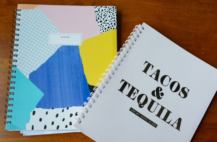 Typo notebooks and stationary