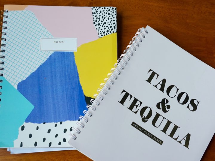 Typo notebooks and stationary