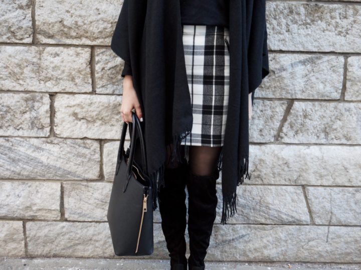 plaid outfit of the day