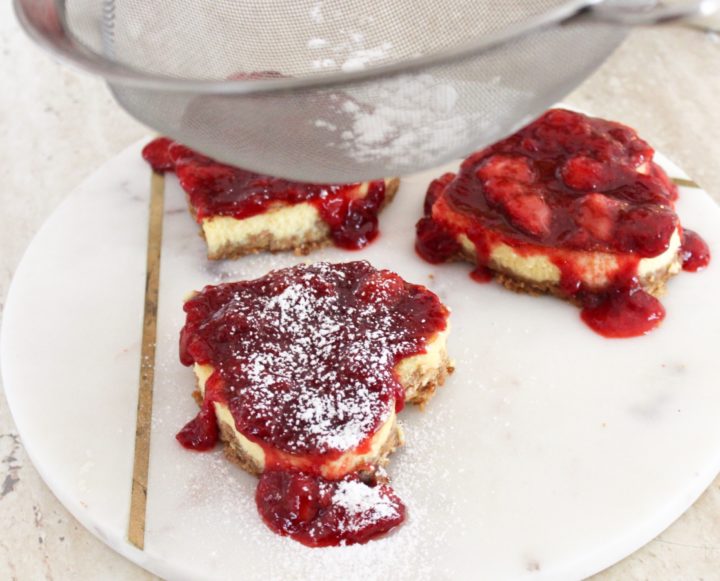 A Sweet Heart for Your Sweetheart: Heart-Shaped Strawberry Cheesecake