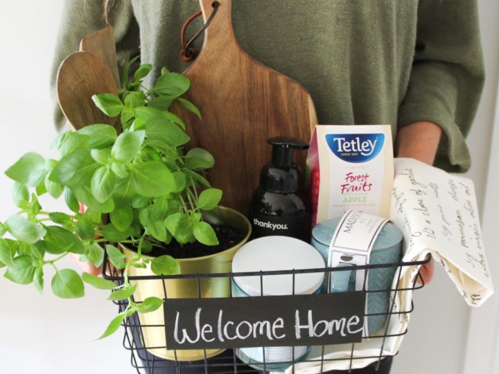 DIY Housewarming Basket